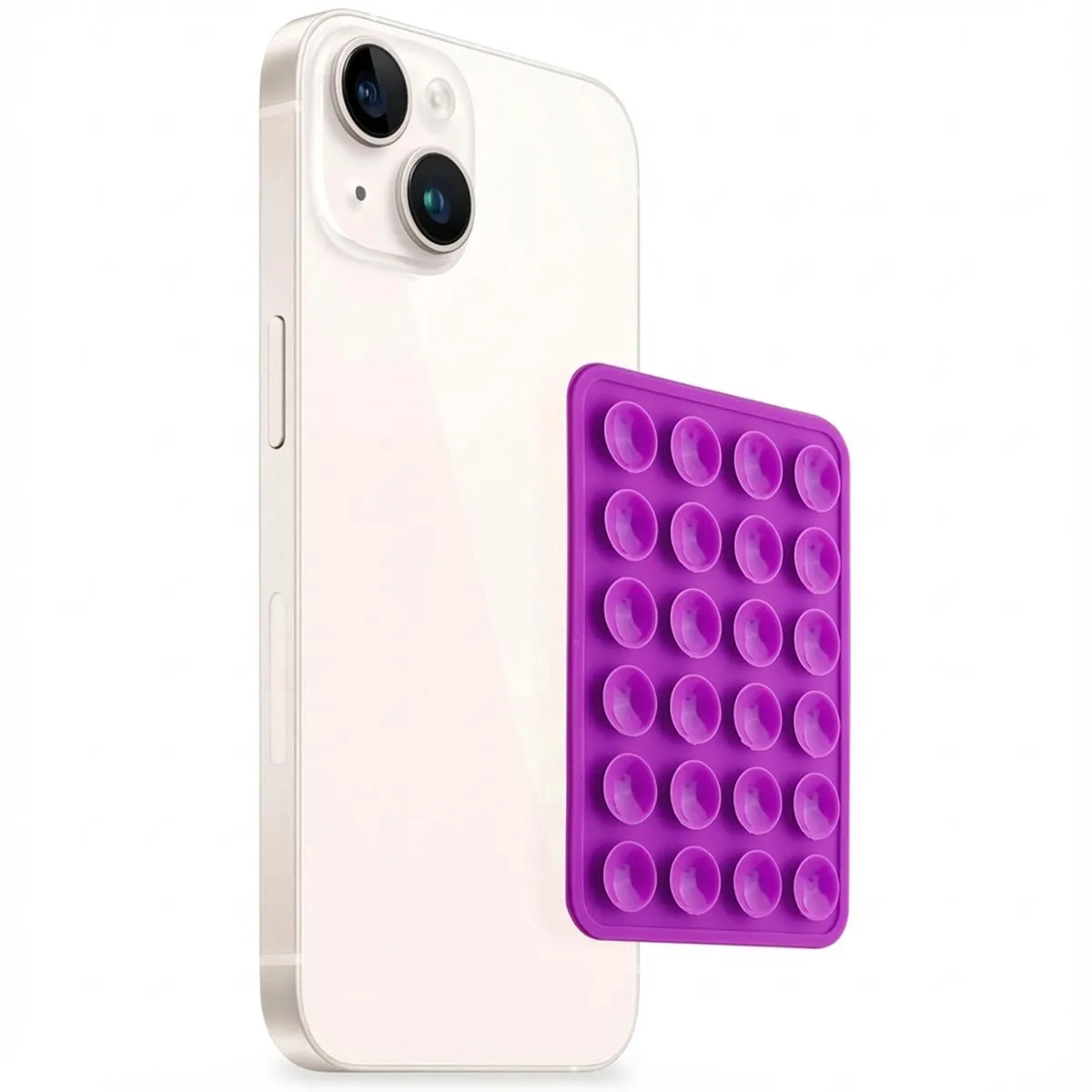 Selencia SH00074435 Zuignap Telefoonsticker - Lichtroze