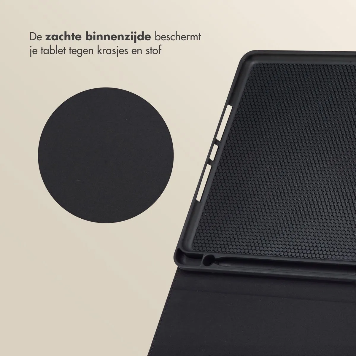 Selencia Tablethoes SH00084457 - iPad 10.2" Zwart