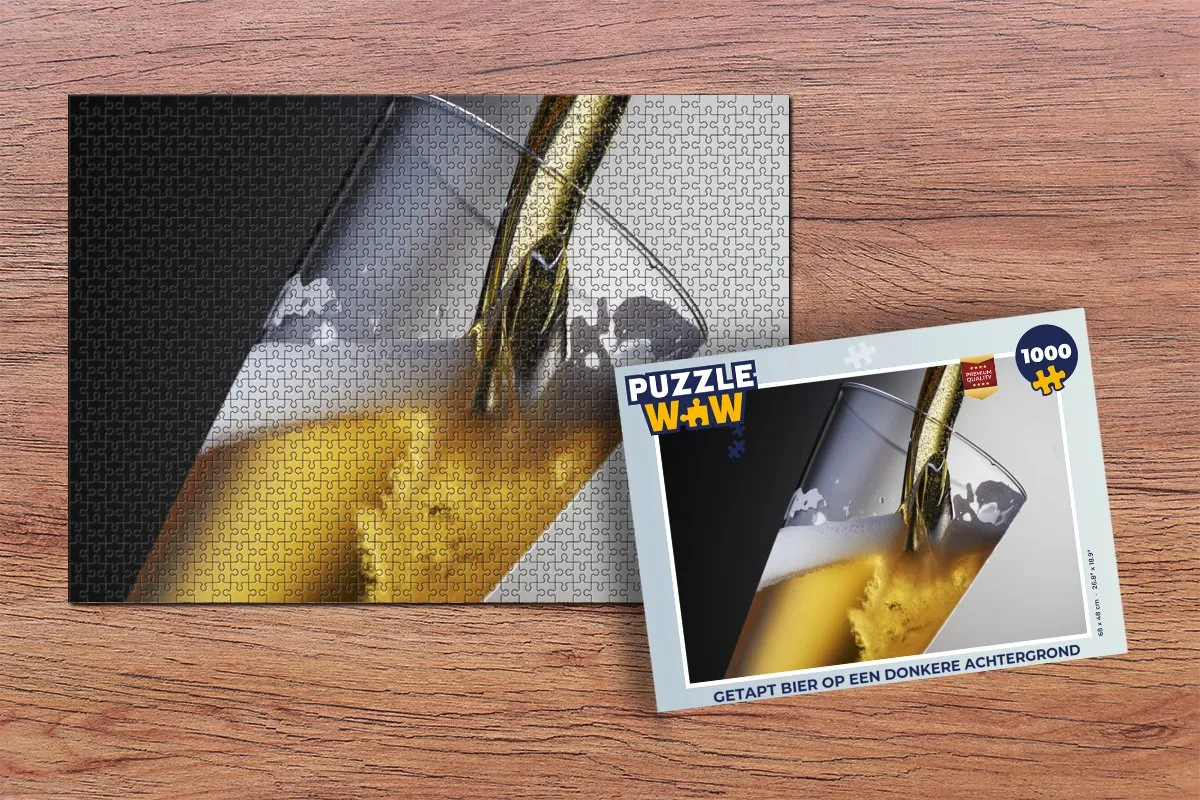 PuzzleWow Legpuzzel 1000 Stuks - Multicolor