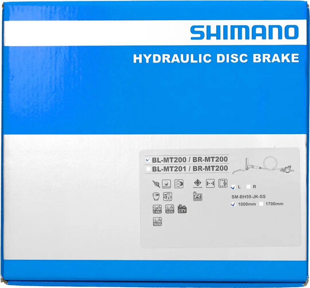 Shimano BL-MT200 Hydraulische Schijfrem - 2-piston - Zwart - afbeelding 5 van 6