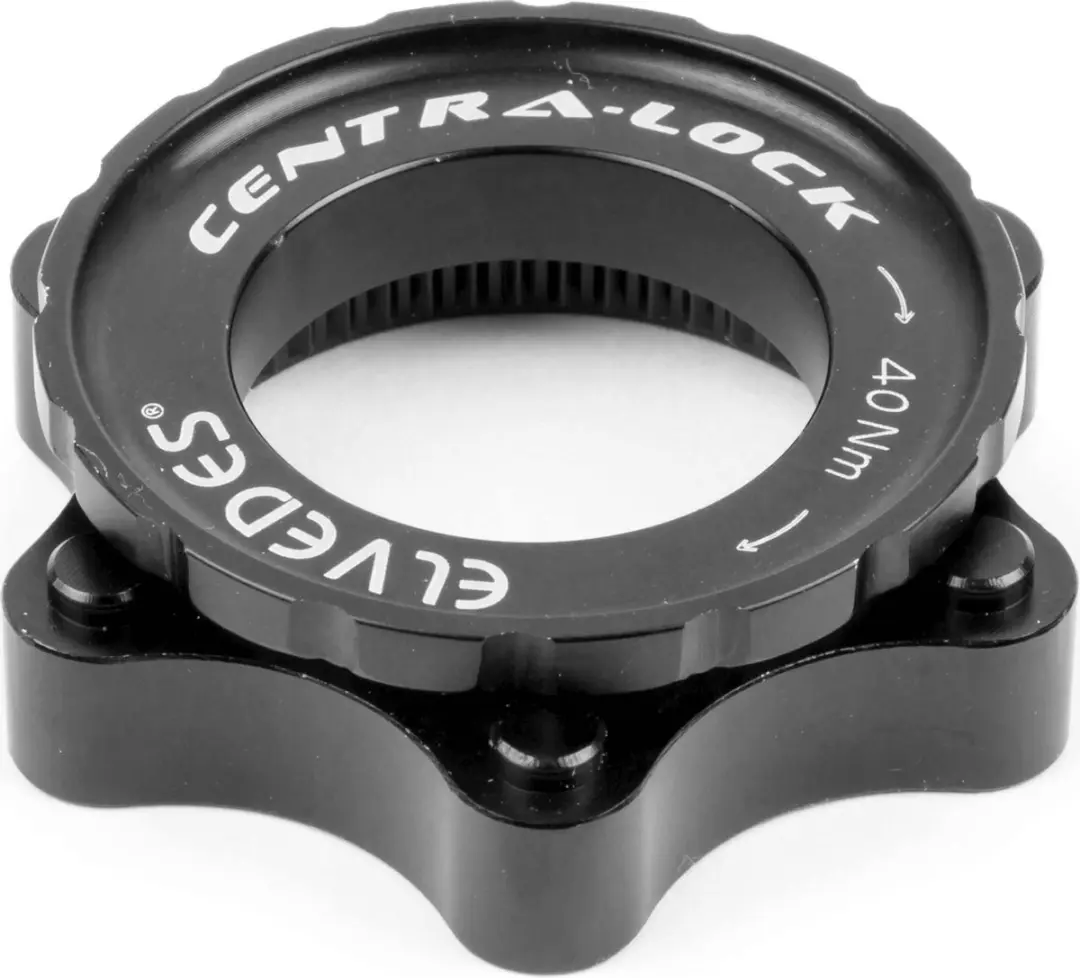 Elvedes Schijfremadapter Centerlock 6-Gaats - Zwart - afbeelding 2 van 5
