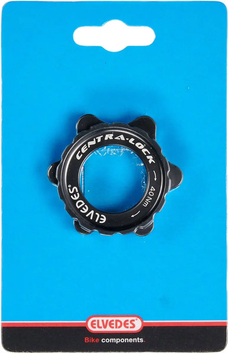 Elvedes Schijfremadapter Centerlock 6-Gaats - Zwart - afbeelding 3 van 5