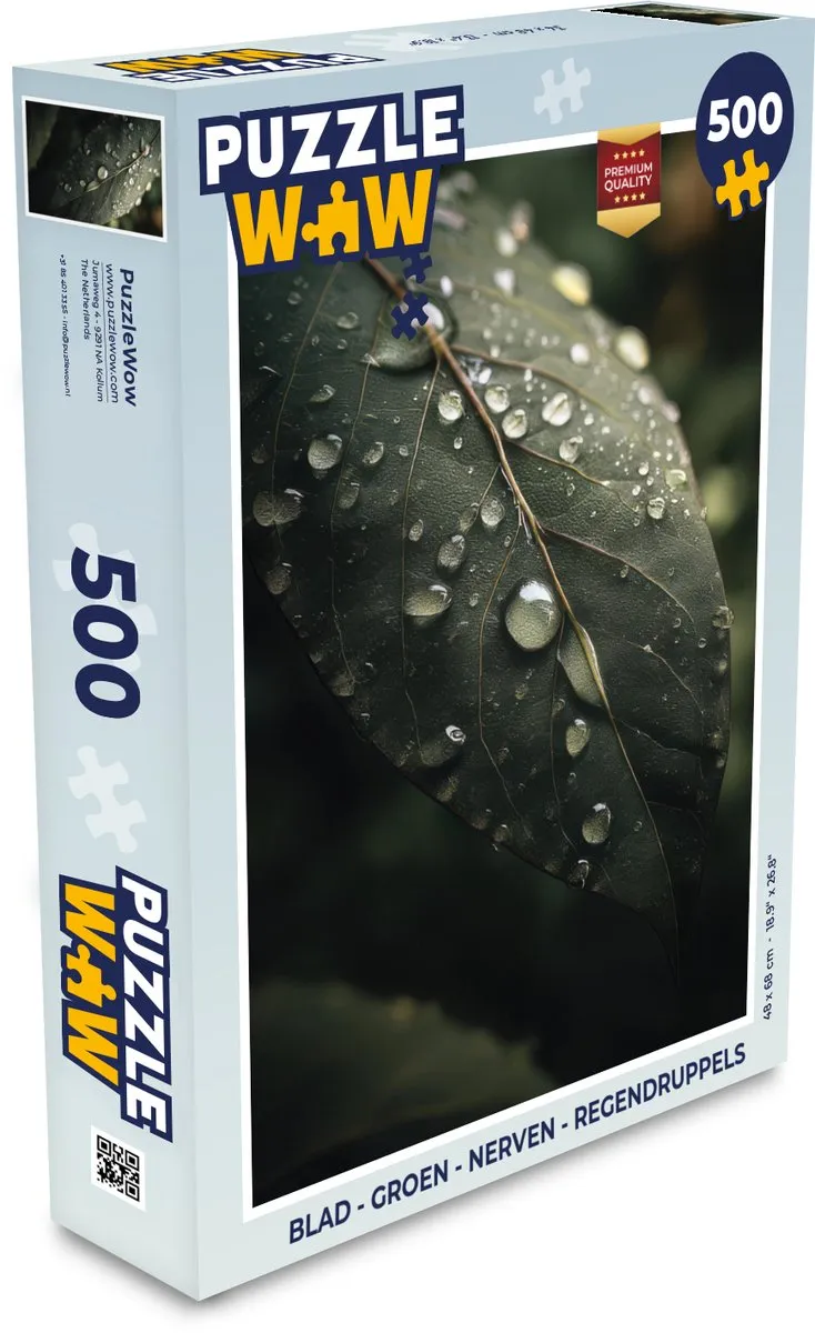 PuzzleWow Legpuzzel 500 Stuks