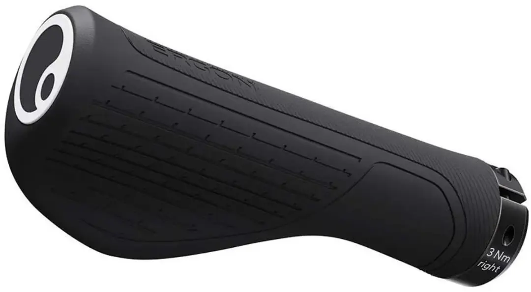 Ergon GS1 Evo S Handvatten 138mm - Zwart - afbeelding 3 van 6
