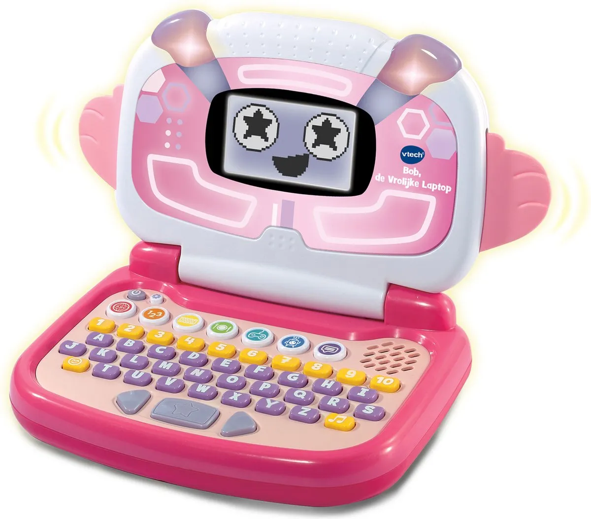 VTech Bob De Vrolijke Laptop Roze