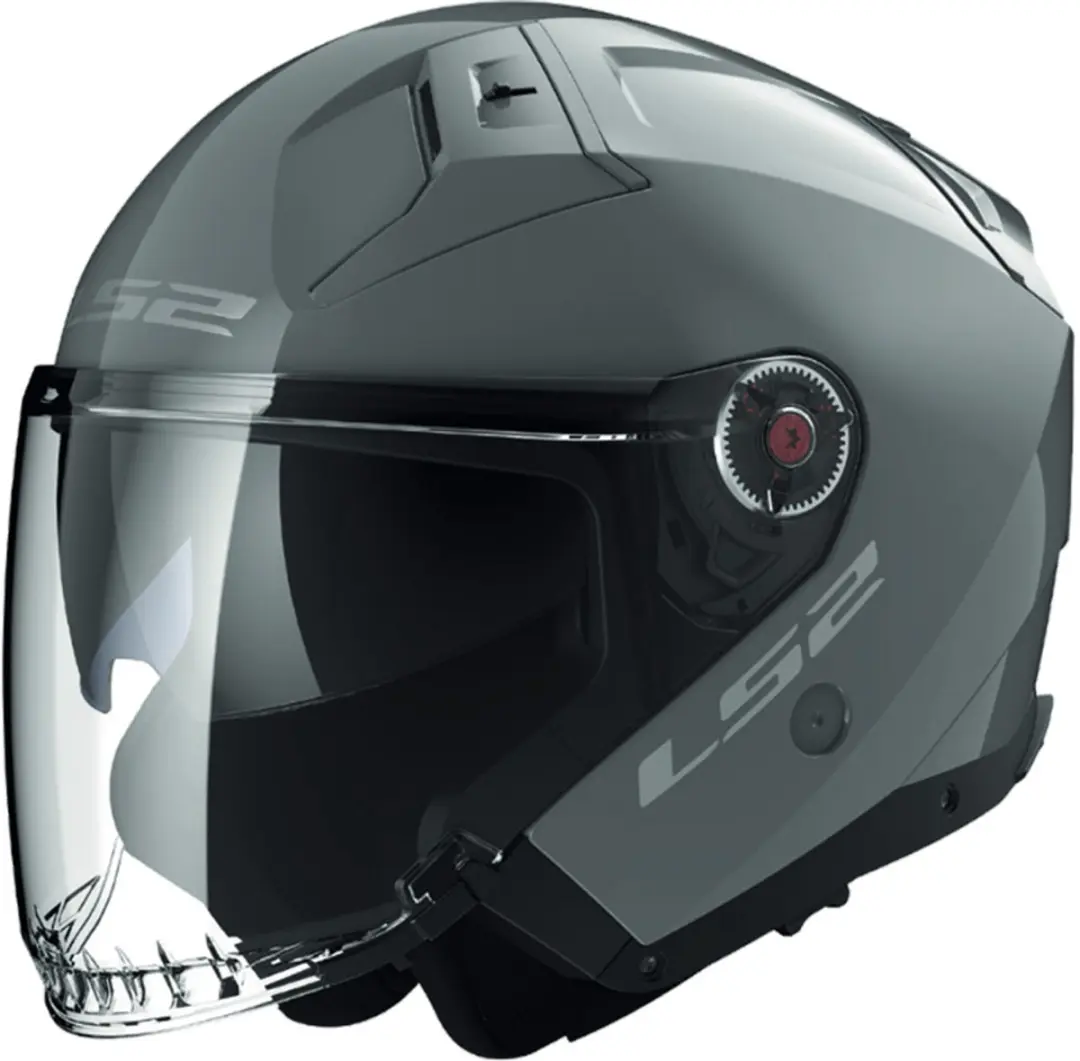 LS2 OF603 Infinity II Solid Nardo Grijs 06 Jet Helm
