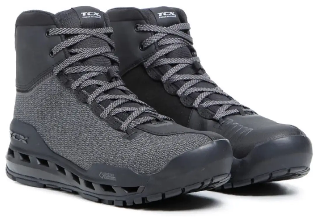 TCX Climatrek Surround GTX Zwart Grijs Motorschoenen