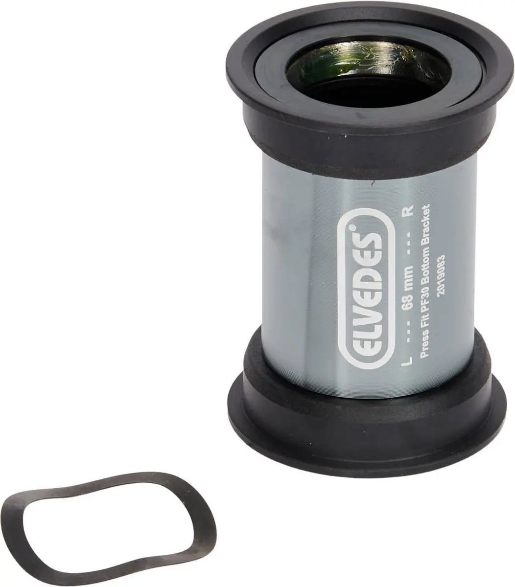 Elvedes Bottom Bracket Press Fit 68-73 x 46mm - Zwart - afbeelding 2 van 5