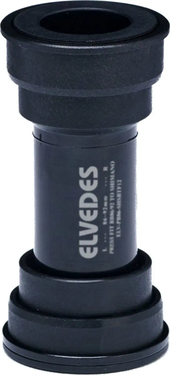 Elvedes Bottom Bracket Press Fit 68-73 X 46 Mm Zwart