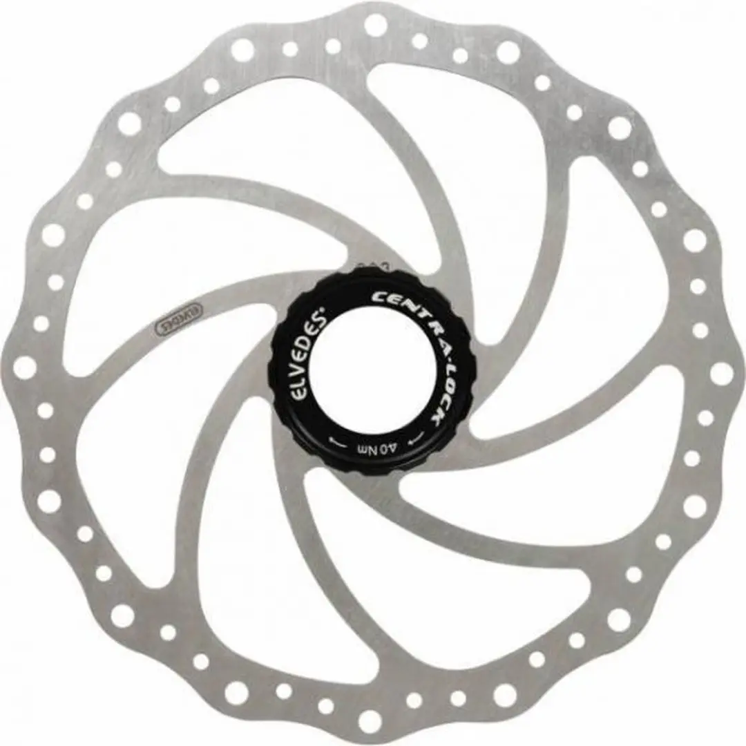 Elvedes SC14 Fiets Remschijf - ø160mm Center Lock - Grijs - afbeelding 2 van 6
