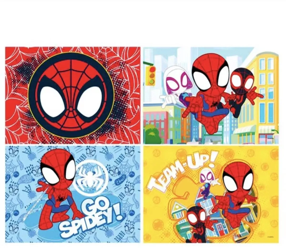 Disney Junior Marvel Spidey and his Amazing Friends Puzzels - 24 Stuks - 4x24