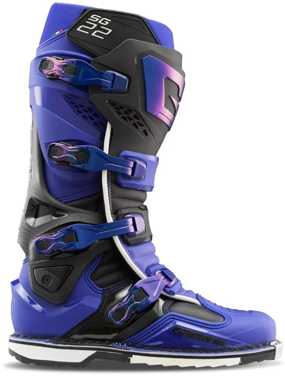 Gaerne SG-22 Crosslaarzen - Blauw/Zwart - Maat 43 - afbeelding 6 van 6