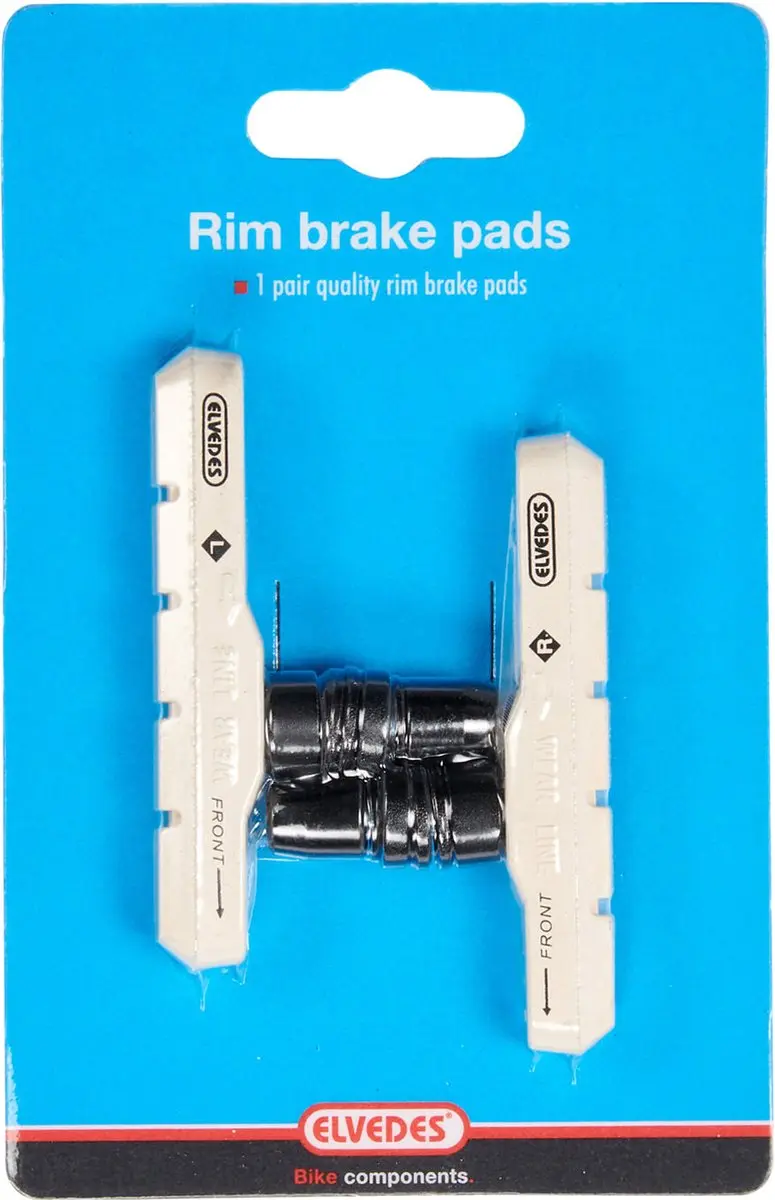 Elvedes Witte V-brake Remblokken 72mm - Set van 2 - afbeelding 2 van 5