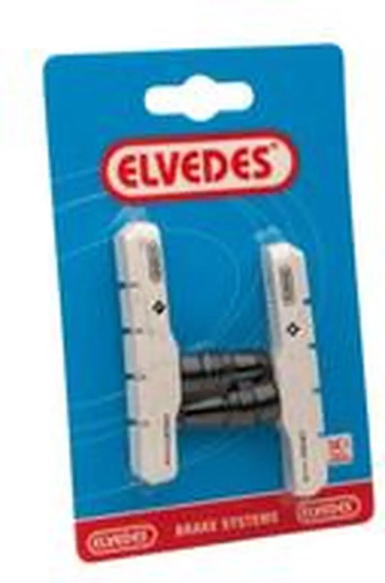 Elvedes Witte V-brake Remblokken 72mm - Set van 2 - afbeelding 4 van 5