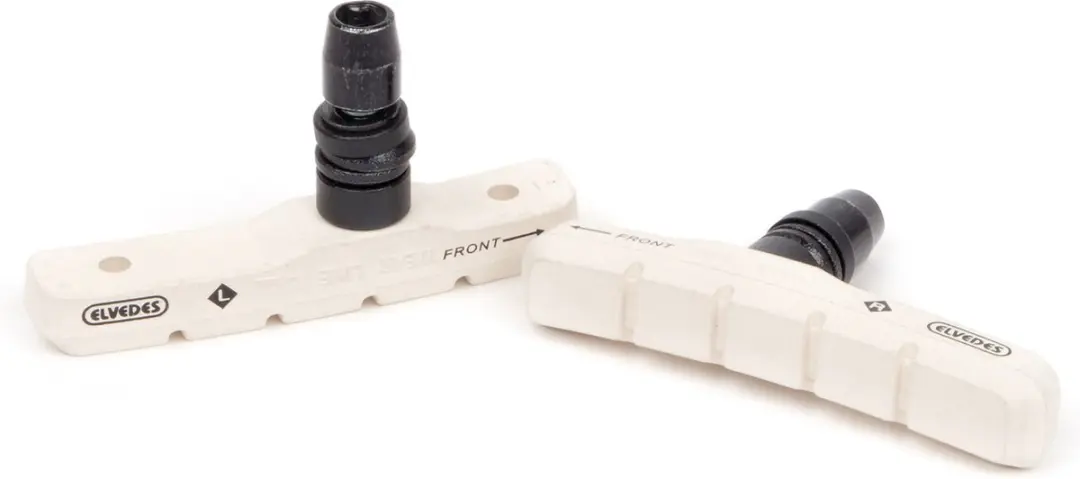 Elvedes Witte V-brake Remblokken 25 Paar - 5cm - afbeelding 3 van 5