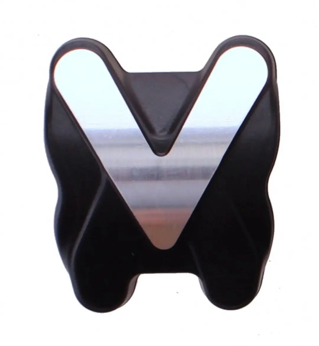 Shimano Stuurpenkap Vibe - Zwart/zilver - afbeelding 4 van 5