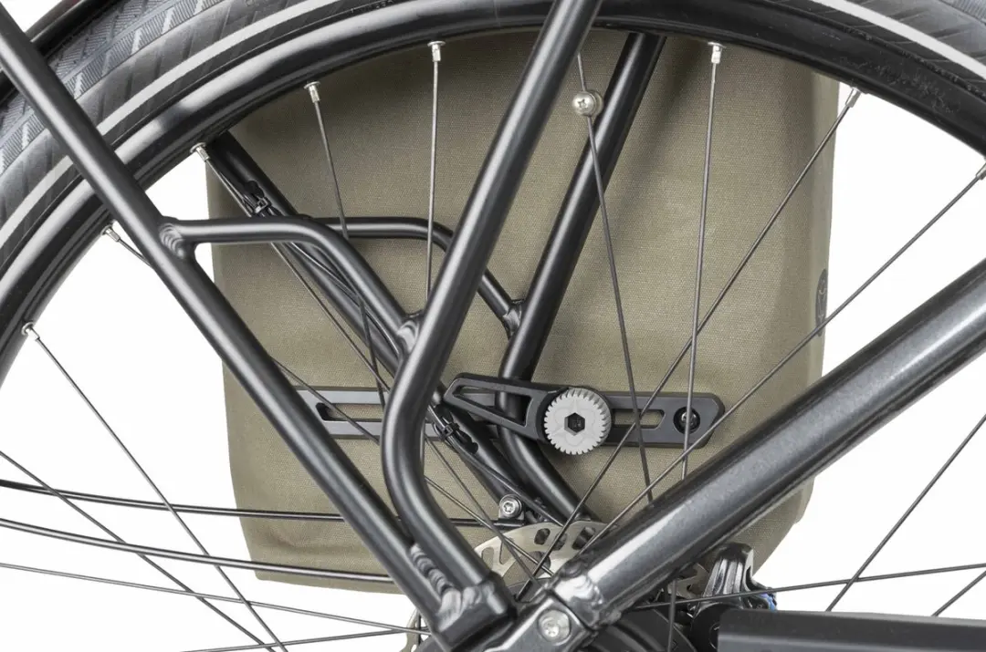 AGU Convoy Enkele Fietstas Urban Click'nGo 17L - Beige - afbeelding 3 van 6