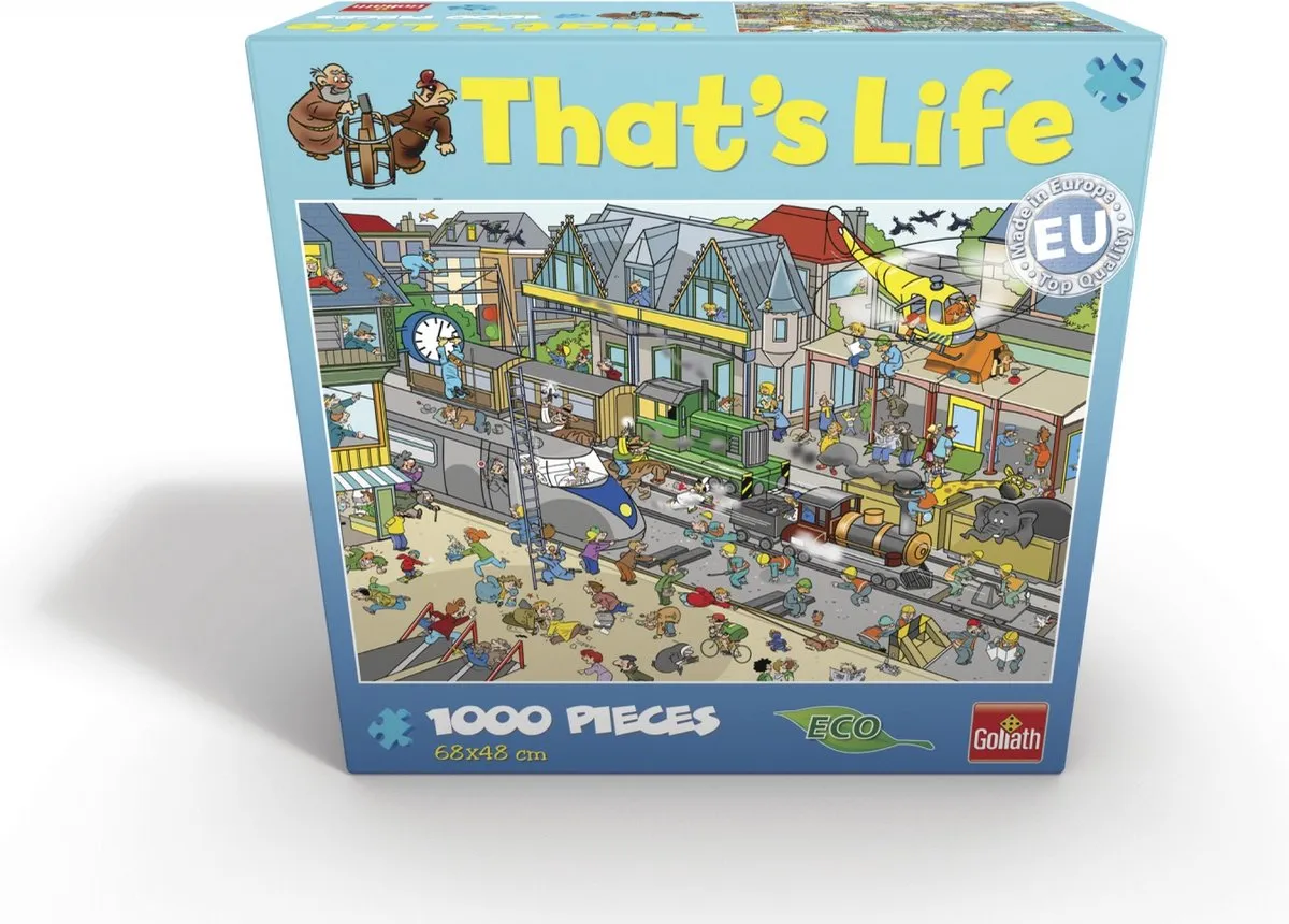 Goliath That's Life Train Station Puzzel