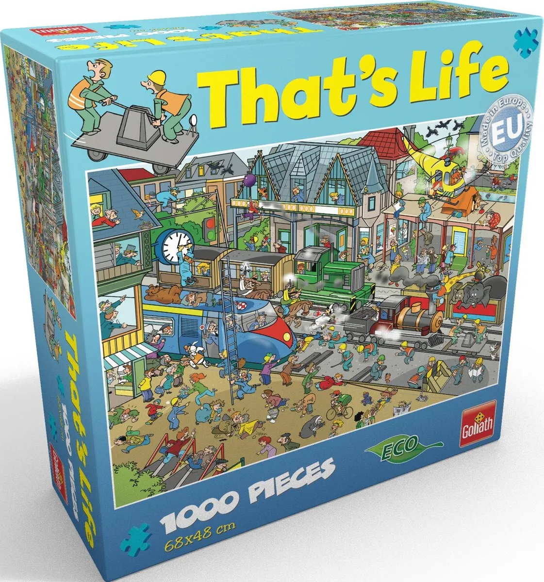 Goliath That's Life Train Station Puzzel - 1000 Stuks - Multicolor