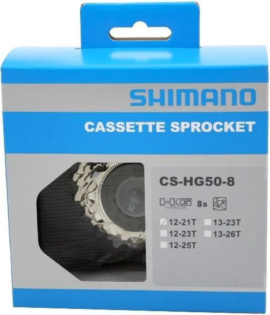 Shimano HG50 Cassette 8v 12-21 Tands '90 Vintage