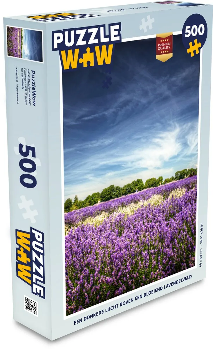 PuzzleWow Legpuzzel Een Donkere Lucht 500 Stuks