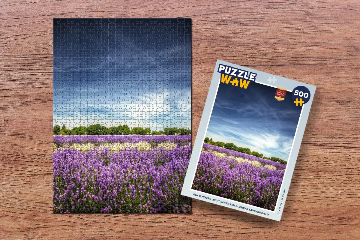 PuzzleWow Legpuzzel Een Donkere Lucht 500 Stuks - Multicolor