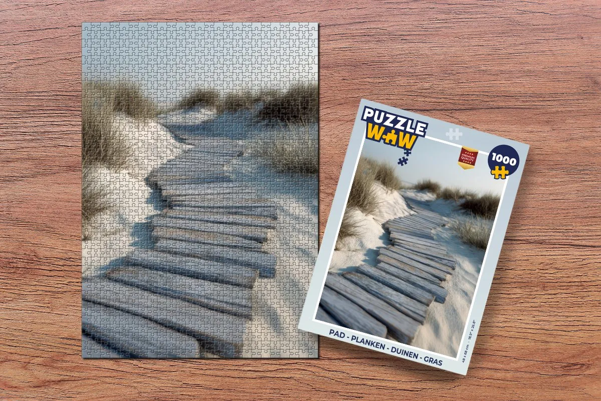 PuzzleWow Puzzel Pad Duinen 1000 Stuks