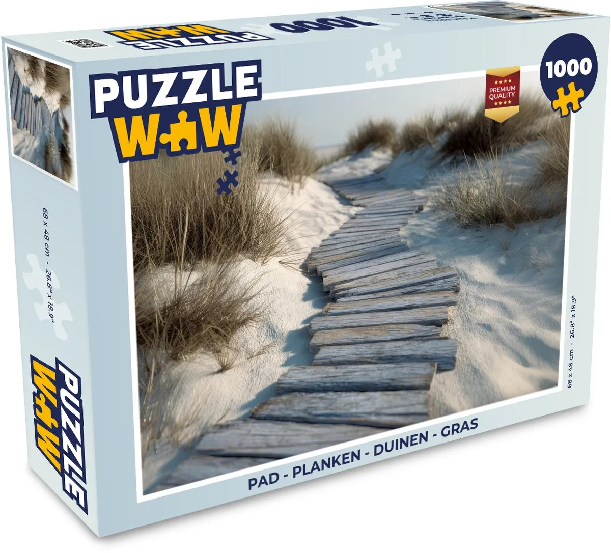 PuzzleWow Puzzel Pad Duinen 1000 Stuks