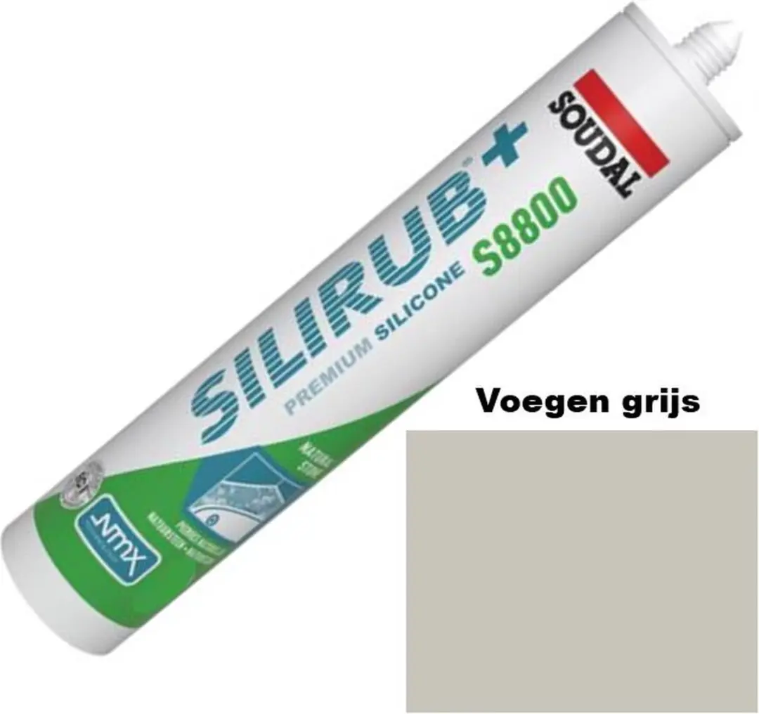 Soudal Silirub+ S8800 Natuursteen