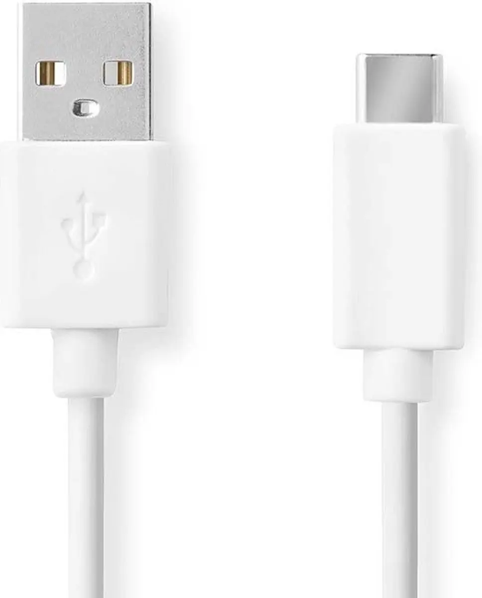 Nedis USB 2.0 USB-A naar USB-C Kabel 15W 480Mbps 1m - Zwart - afbeelding 6 van 6