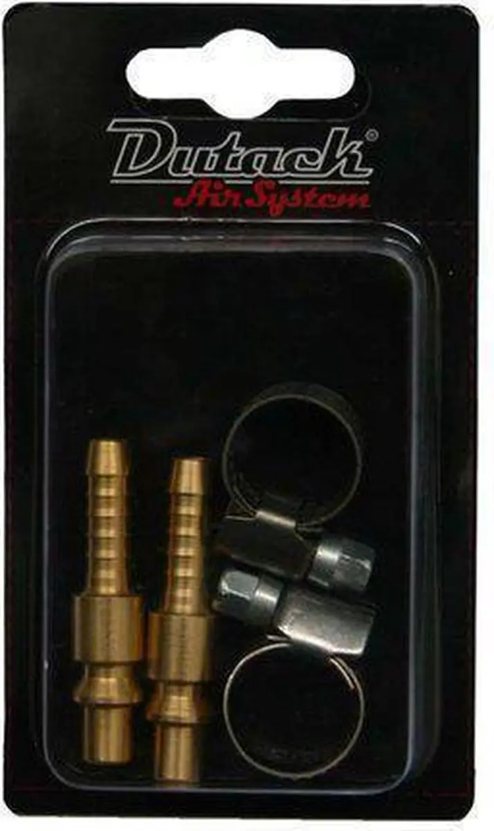 Dutack Koppeling insteeknippels-slangpilaar [2x]  6mm Orion.4842090