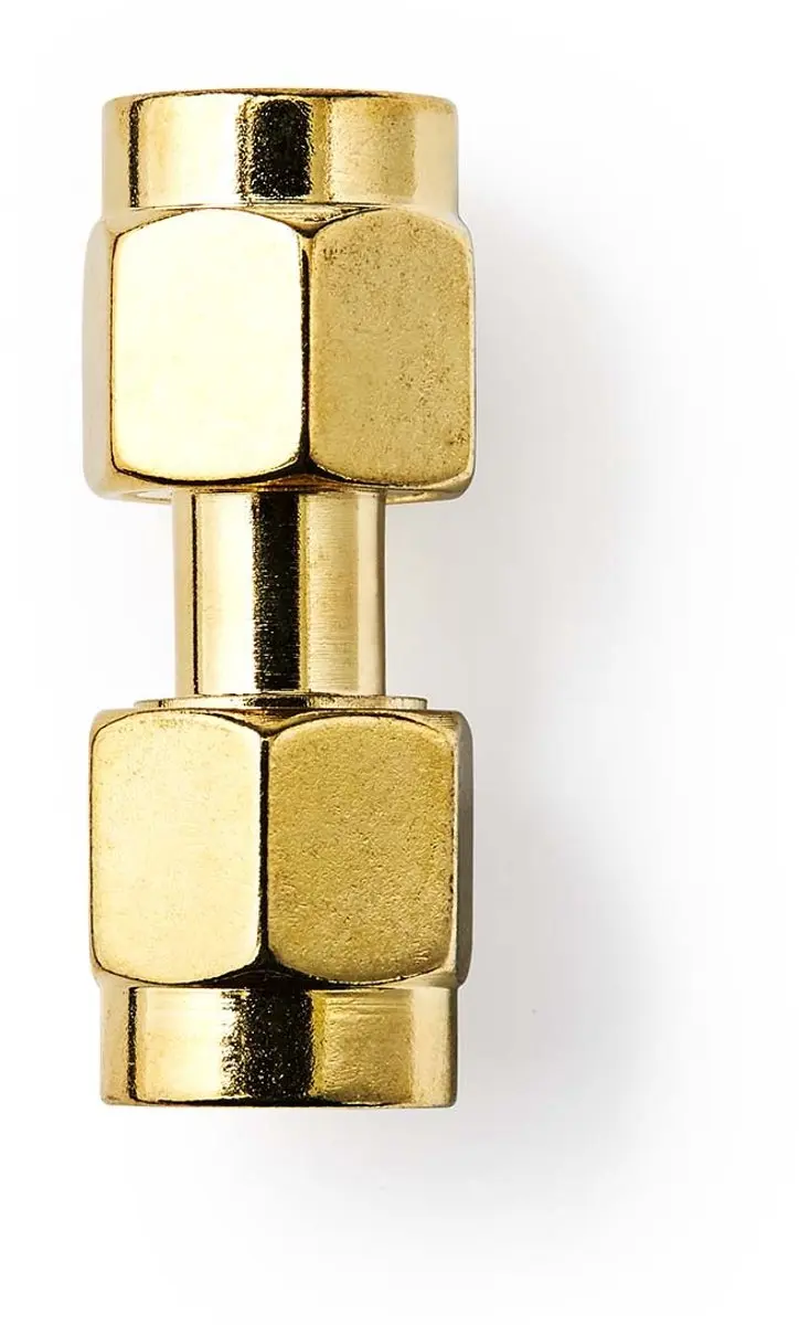 Nedis SMA-Adapter CSGB02941GD - Verguld - 2 Stuks