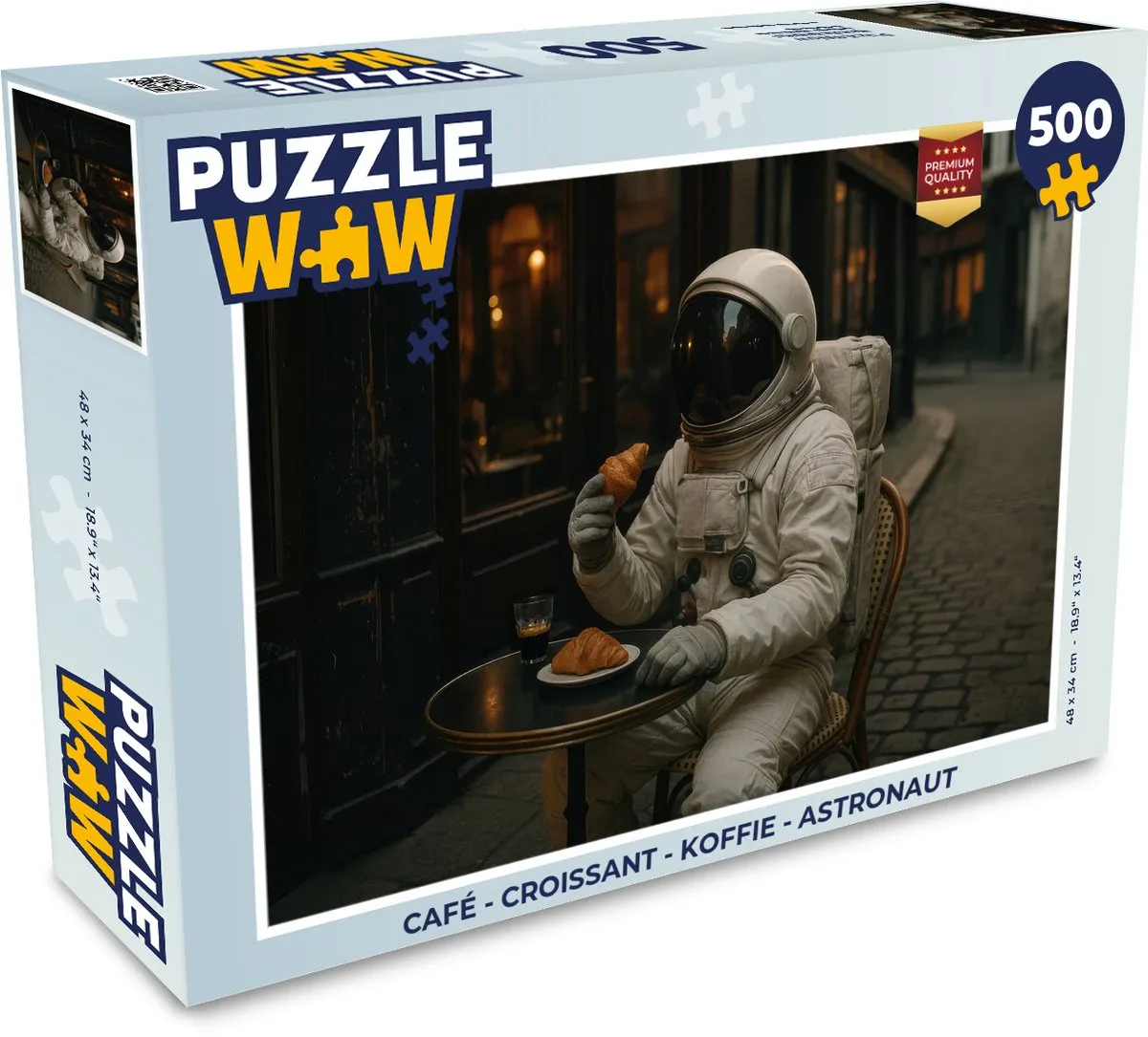 PuzzleWow Astronaut Puzzle 500 Stuks