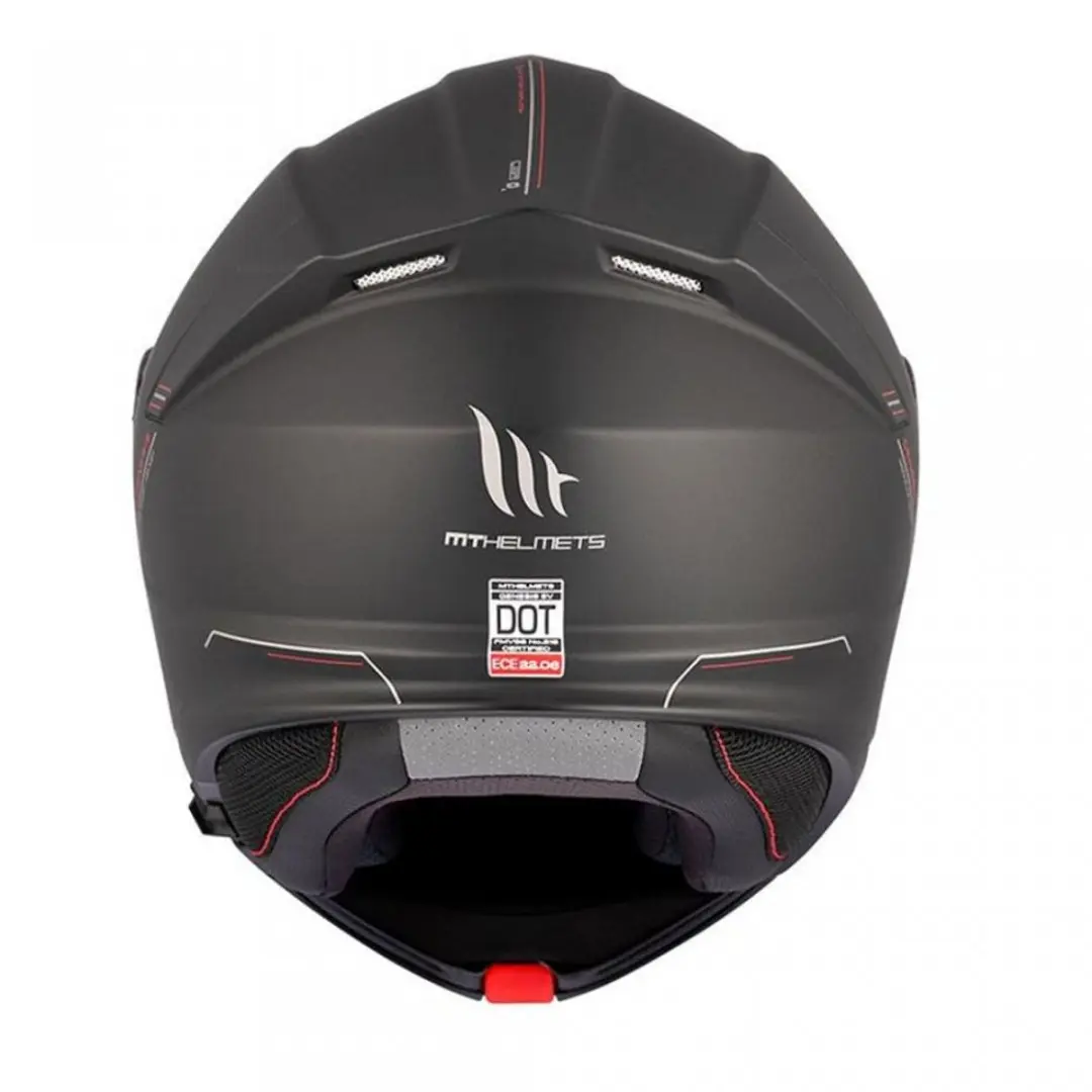 Casque pour moto modulable P/J MT HELMETS Genesis SV noir mat Taille XS 53-54cm