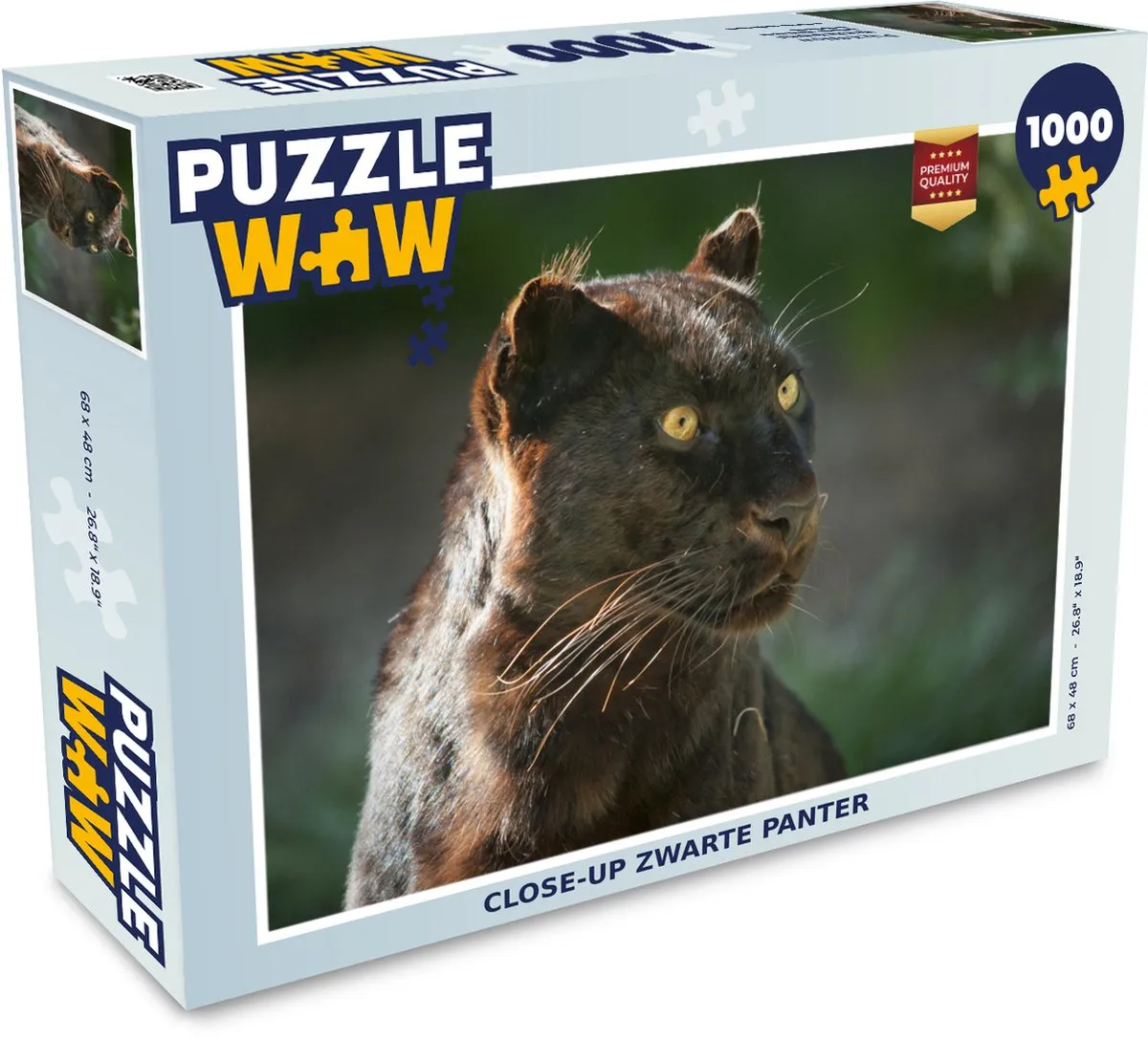 PuzzleWow Panter Legpuzzel 1000 Stuks