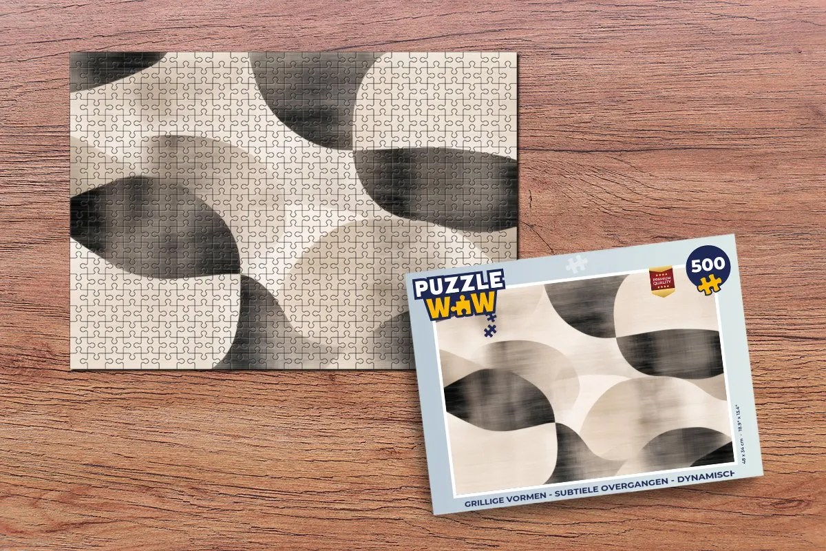 PuzzleWow Legpuzzel 500 Stuks - Dynamisch