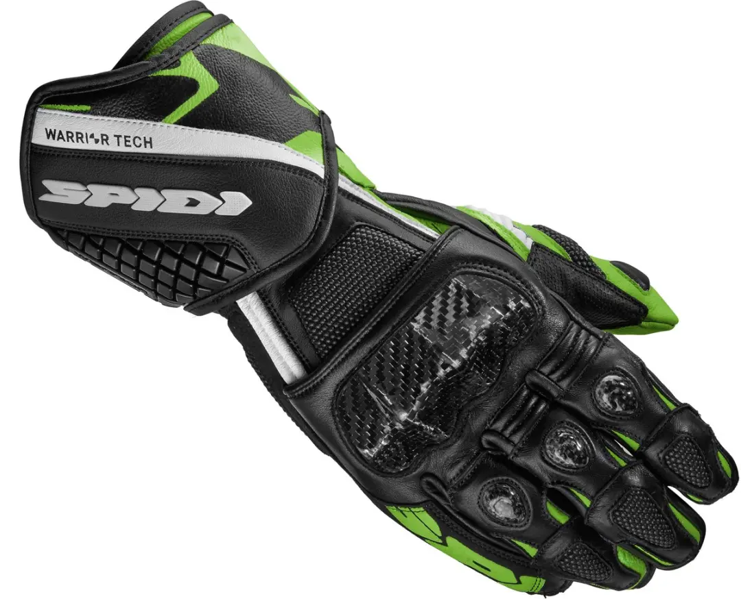 Spidi Carbo 5 Zwart Kawasaki Groen