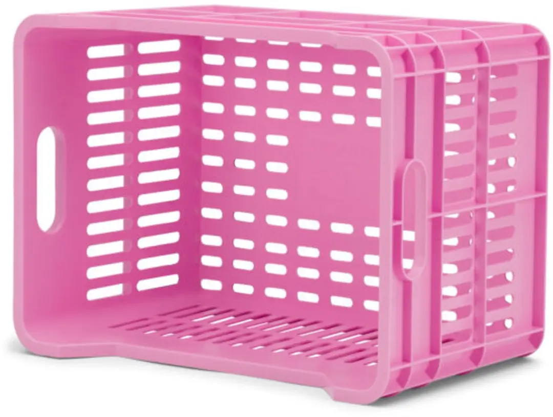 URBAN PROOF Junior Fietskrat 35L - Felroze - afbeelding 5 van 6