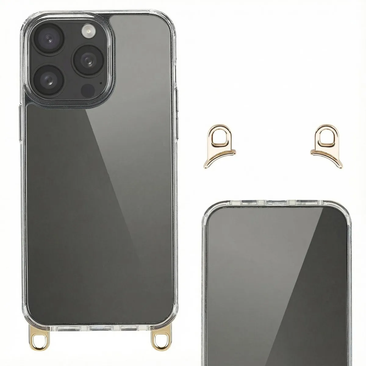Selencia Hoesje iPhone 15 Pro Max Transparant