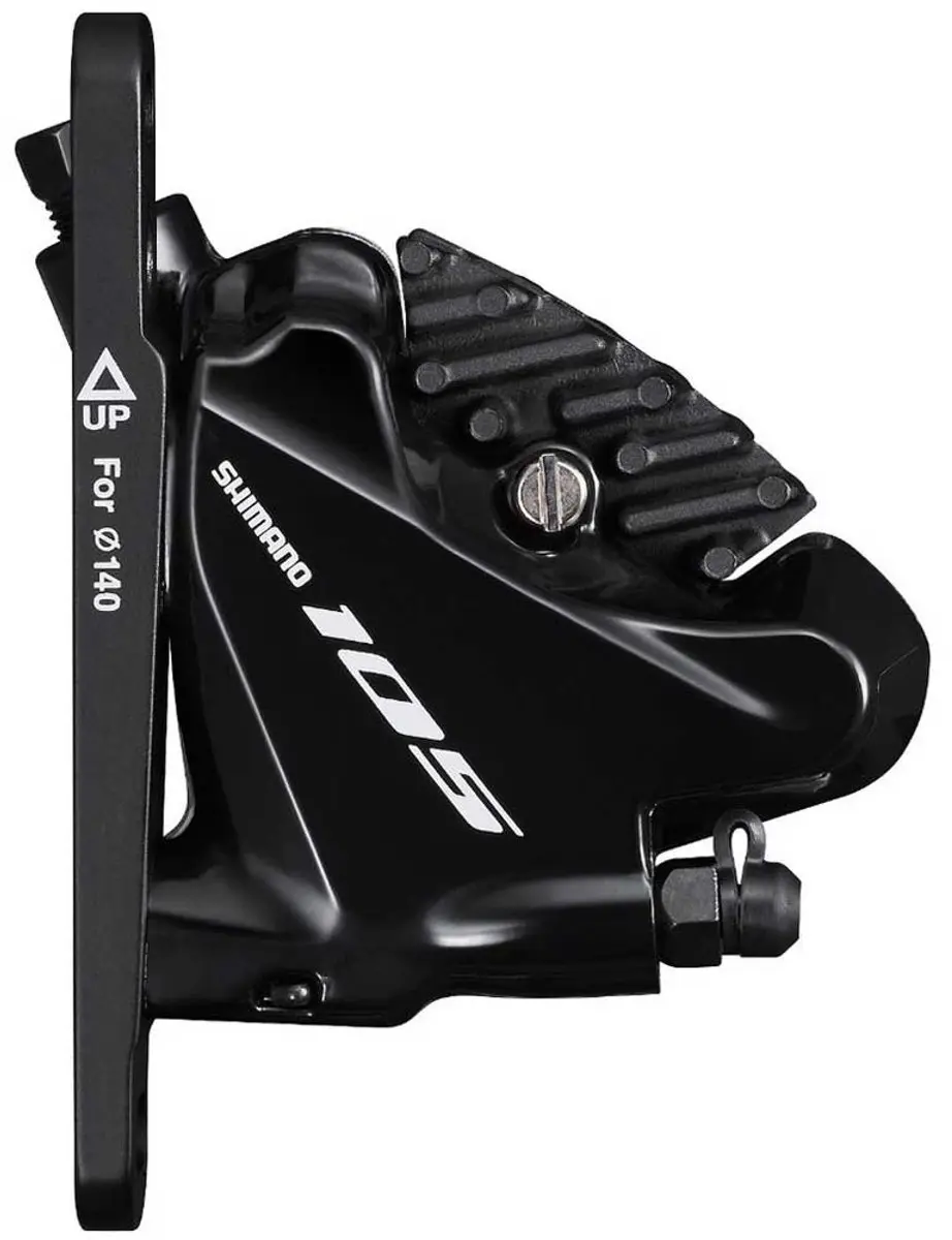 Shimano 105 R7020/R7070 Schijfremset - 2-Speed - Flat Mount - Zwart