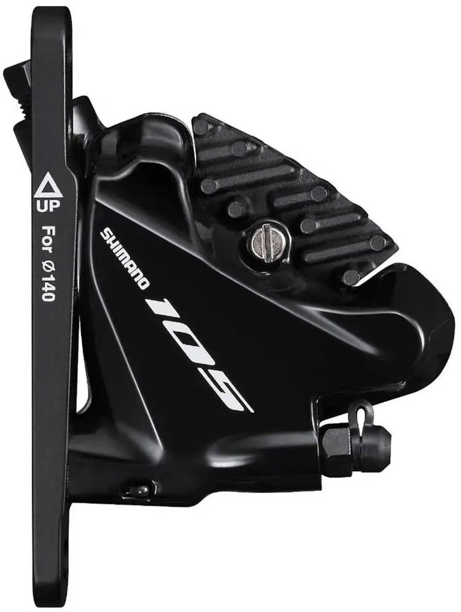 Shimano 105 R7020/R7070 Schijfremset - 2-Speed - Flat Mount - Zwart