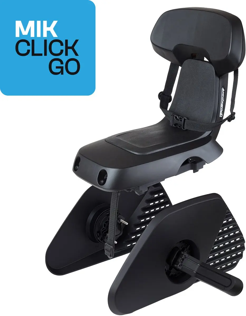 Polisport Guppy Junior Achterzitje - Zwart - afbeelding 2 van 2