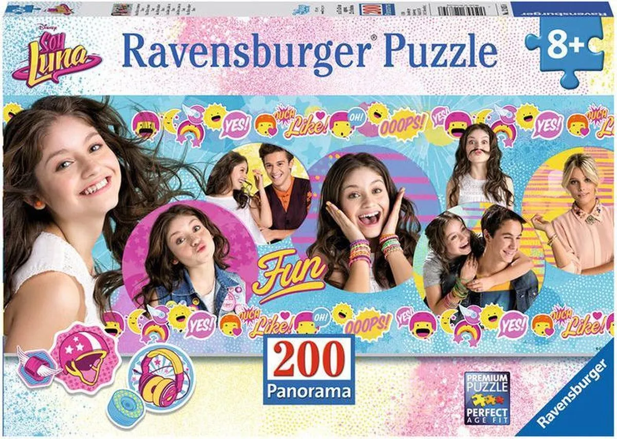 Ravensburger Disney Soy Luna Panorama Legpuzzel 200 Stuks