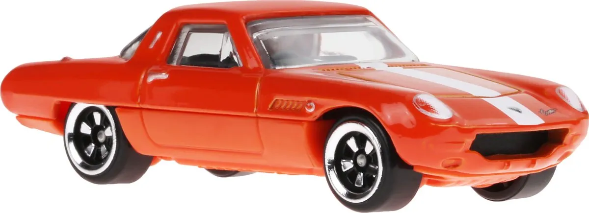Hot Wheels HRT00 Racewagen - Oranje/Wit