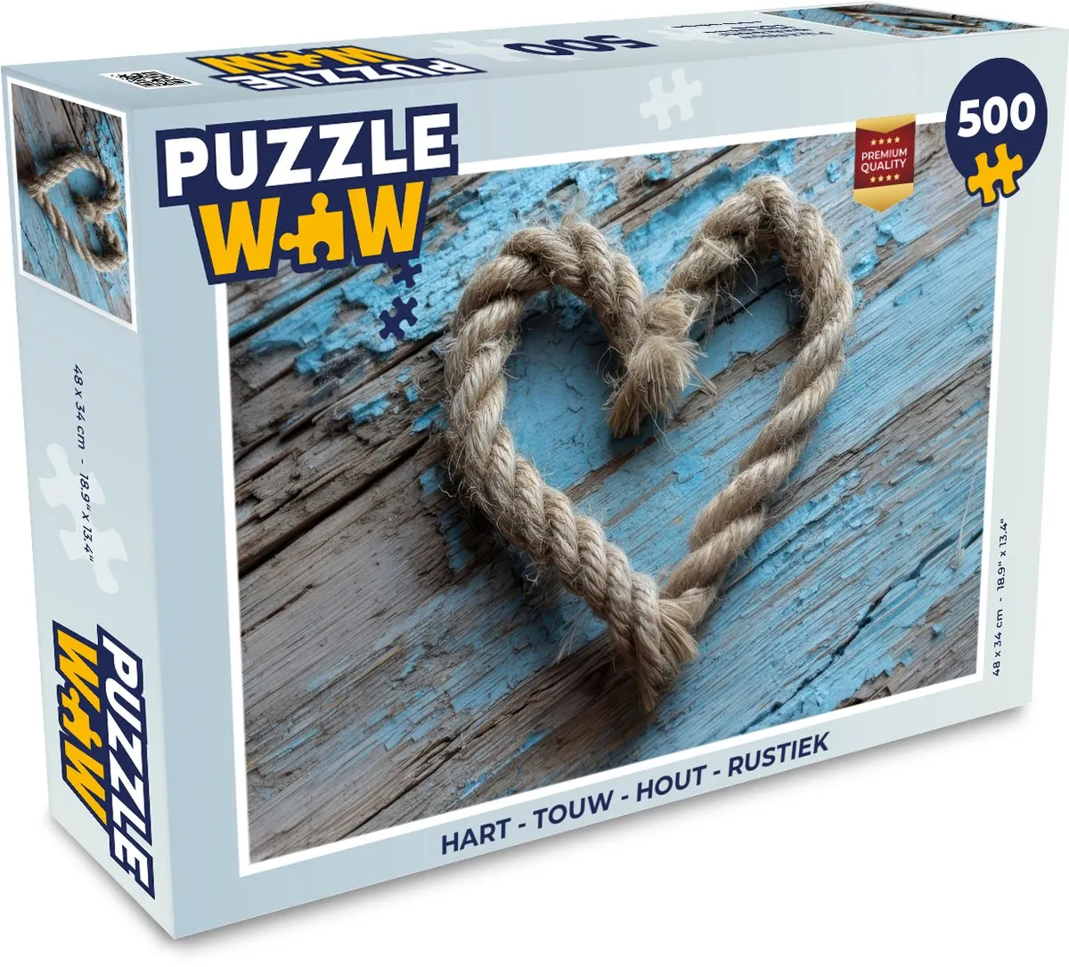 PuzzleWow Legpuzzel 500 Stuks