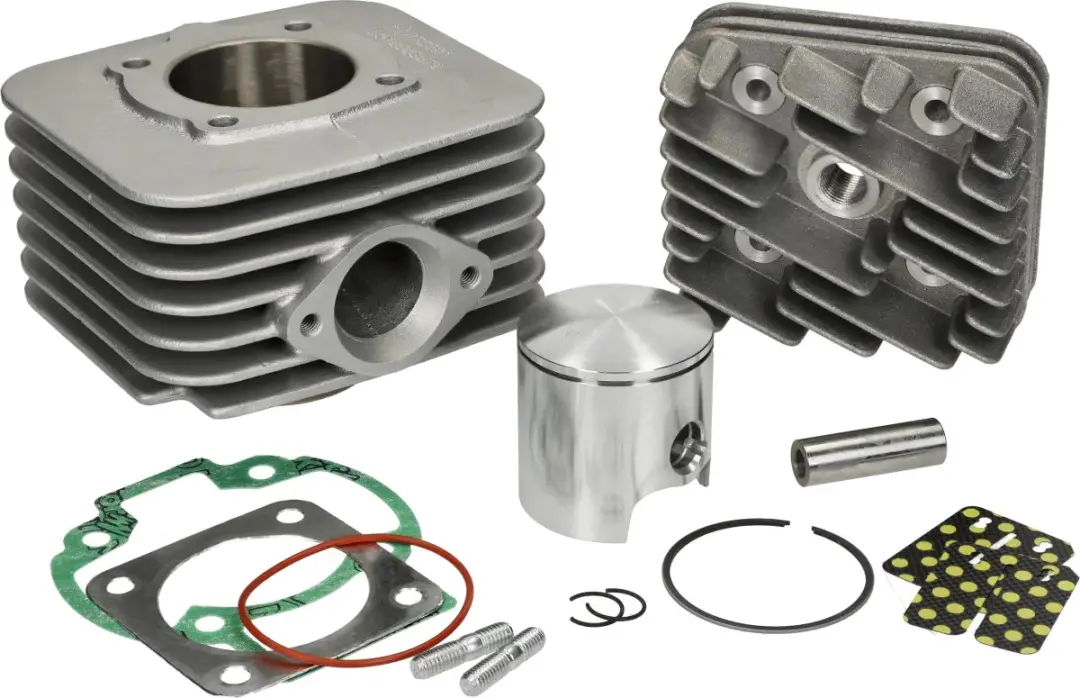 Athena cilinder 80cc T5 Piaggio luchtgekoeld pen 12 (44mm slag)
