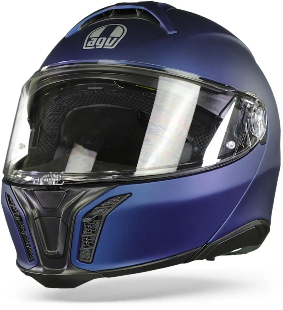 AGV Tourmodular motorhelm Galassia mat blauw systeemhelm L