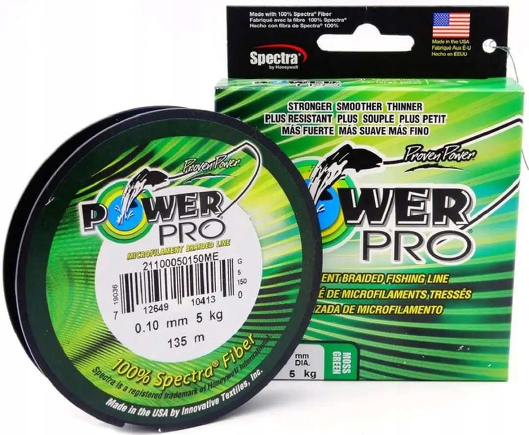 Shimano Power Pro Moss Green Gevlochten Lijn 0.32mm - 275m