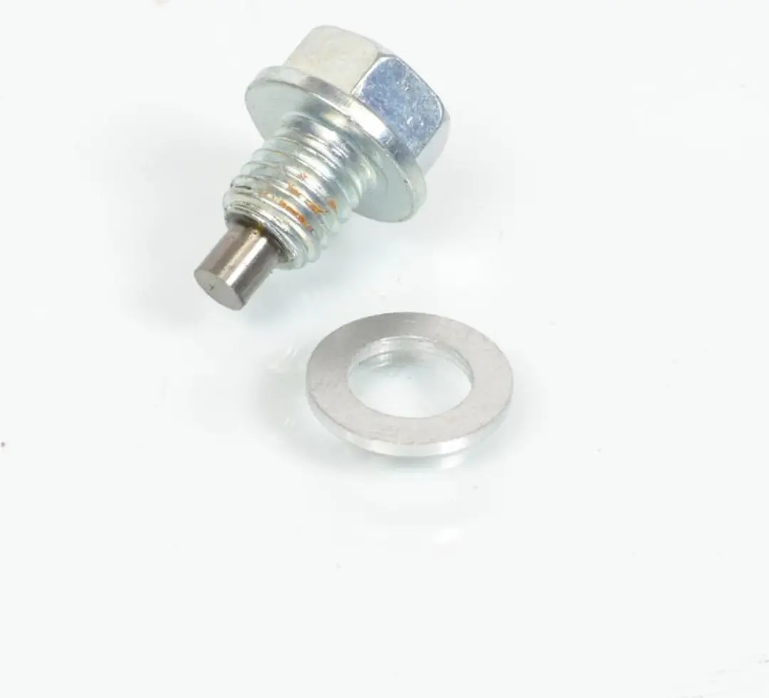 magnetische aftapplug versnellingsbak + afdichting voor aprilia 50 rs motorfiets