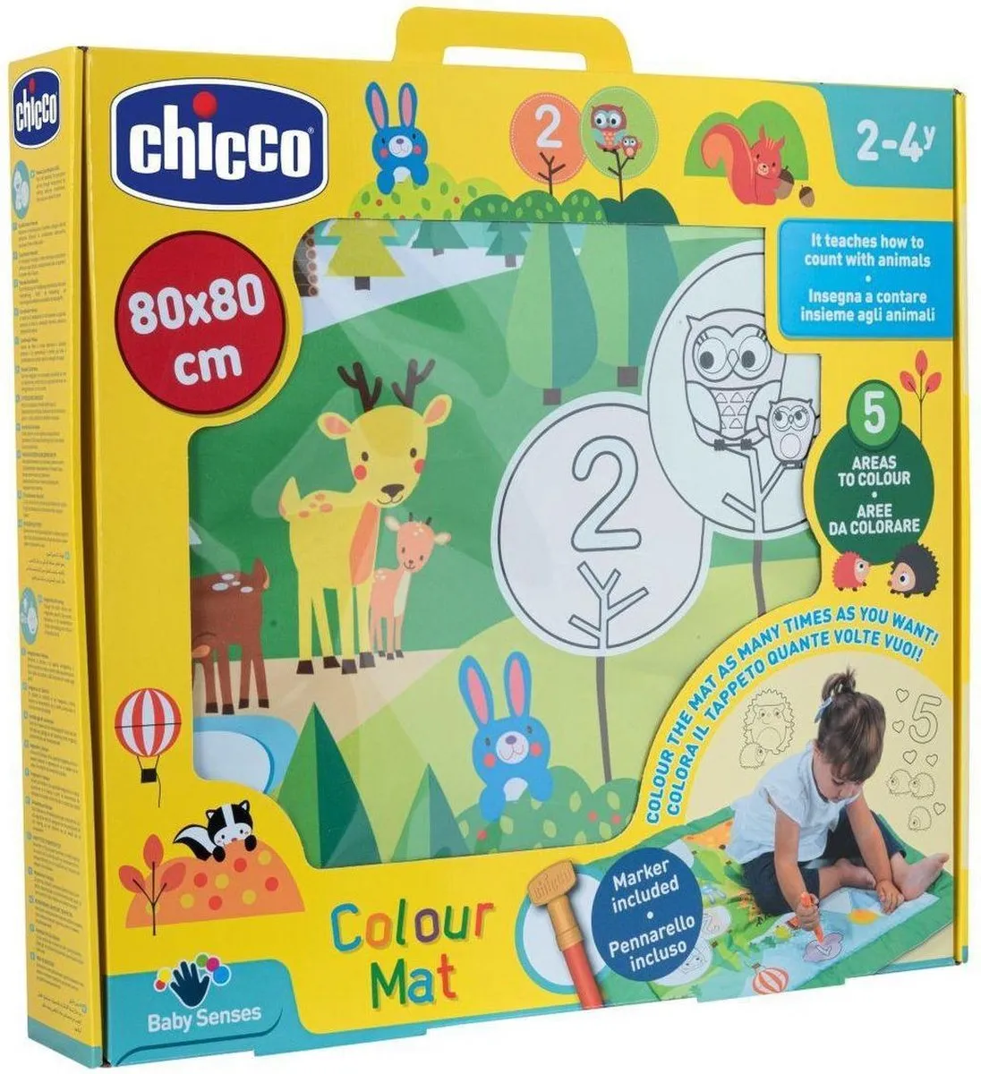 Chicco Kleur/speelkleed - Multicolor